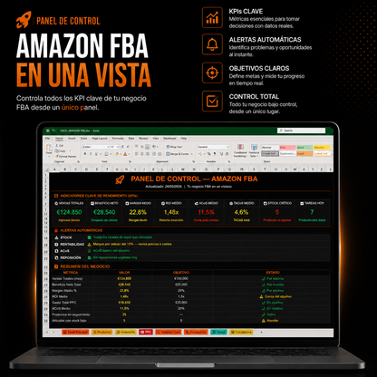 Amazon FBA Starter Pack | Ebook + Plantilla Excel
