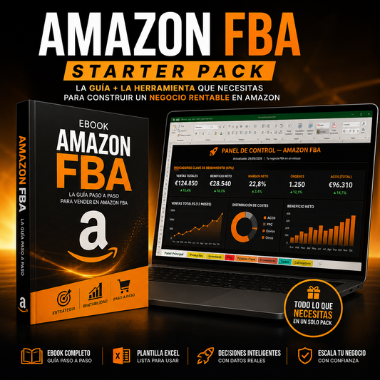 Amazon FBA Starter Pack | Ebook + Plantilla Excel