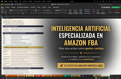 Amazon FBA Starter Pack | Ebook + Plantilla Excel